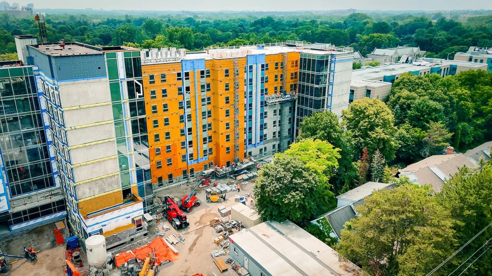 Institutional masonry project at Western University, London, Ontario