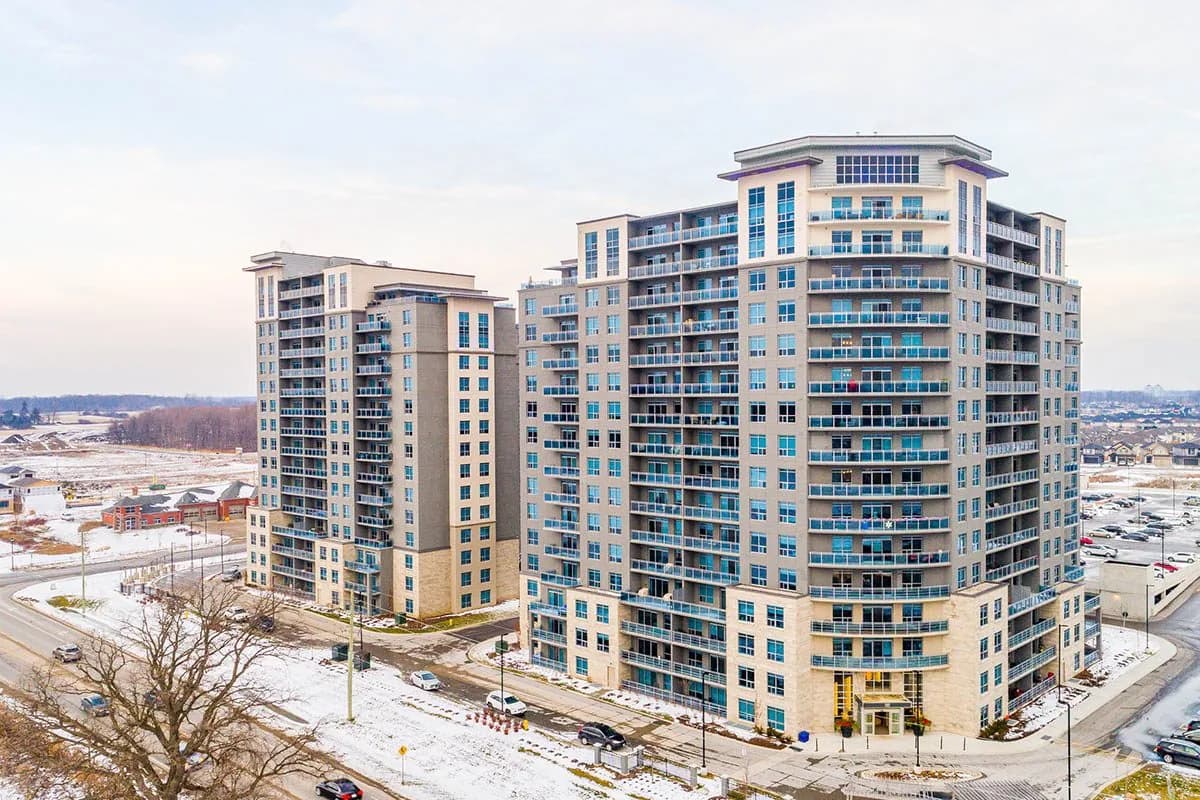 Residential mid-rise masonry project in London, Ontario